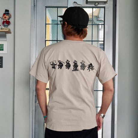 good print Tee  NINJA TUNE