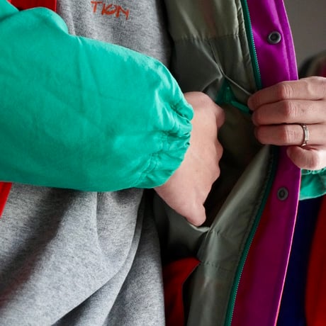 old mont-bell awesome color nylon jacket