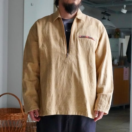 old mont-bell Guatemala zip shirt