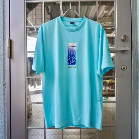 old mont-bell print Tee