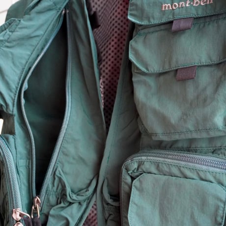 old mont-bell fishing vest