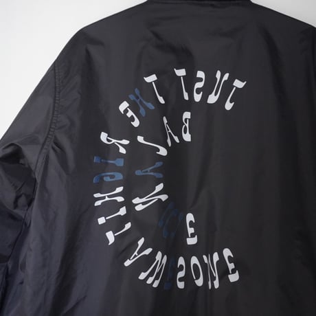 A(C) × HIGE COACH JACKET black