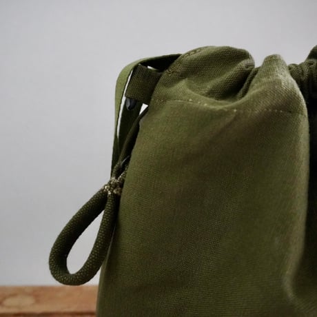 THE CORE OF THINGS × N.C reversible pouch bag stencil  2