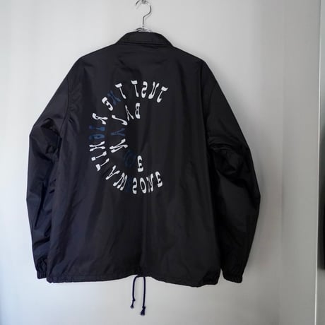A(C) × HIGE COACH JACKET black