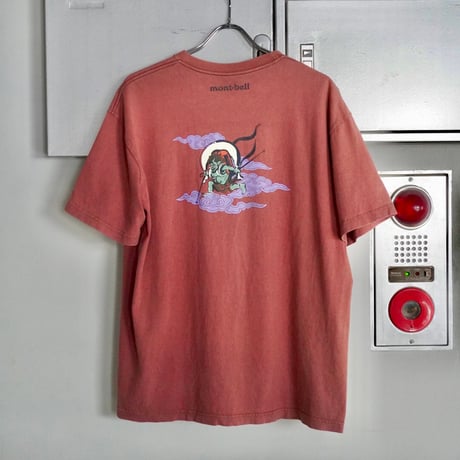 old mont-bell print Tee