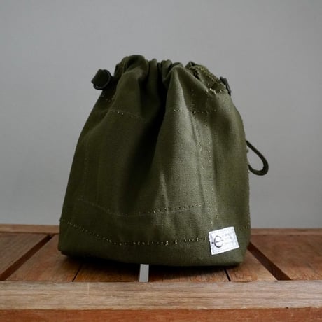 THE CORE OF THINGS × N.C reversible pouch bag solid 2
