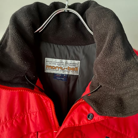 old mont-bell ski jkt red