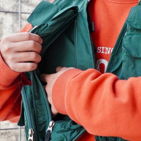 old mont-bell fishing vest