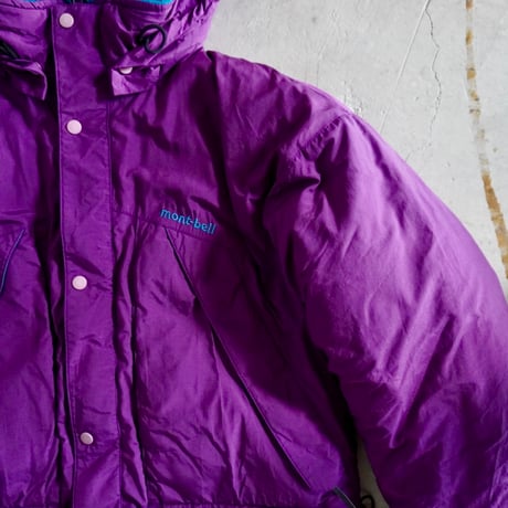 old mont-bell puffer coat