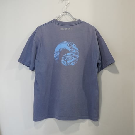 old mont-bell good print Tee