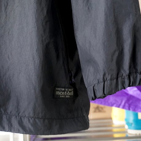 old mont-bell nylon jacket