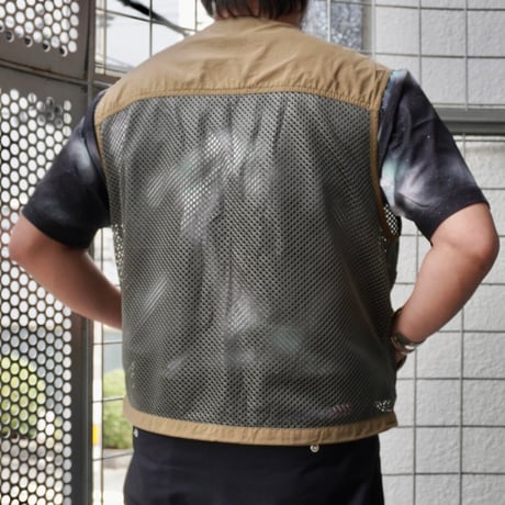 old mont-bell mesh vest