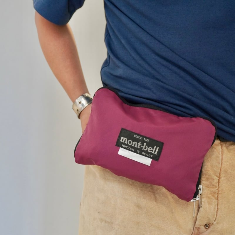 old mont-bell pocketable day pack Burgundy | H