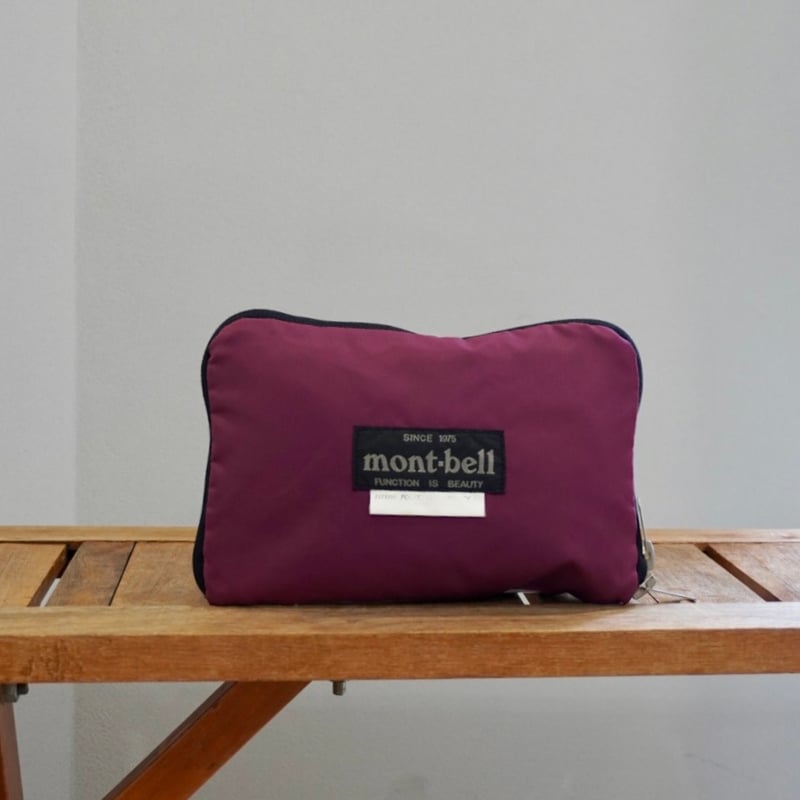 used 90s oldmont-bellパッカブルナイロンバックパックパープル mont-bellオールド モンベル 90s パッカブル バックパック