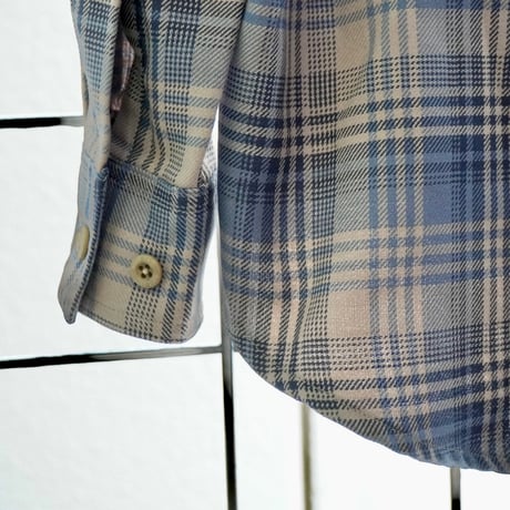 old mont-bell plaid shirt