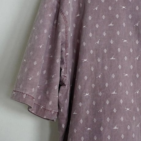 old mont-bell  winds all pattern shirts