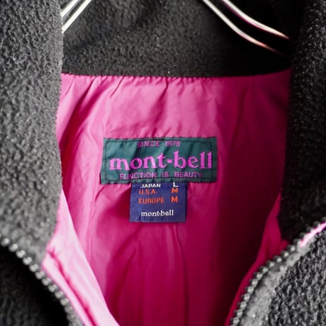 old mont-bell fleece jacket