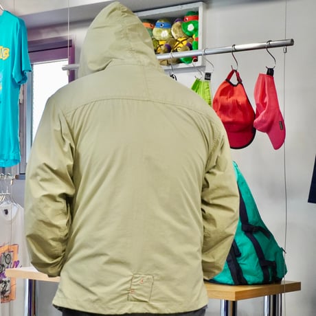 old mont-bell nylon anorak