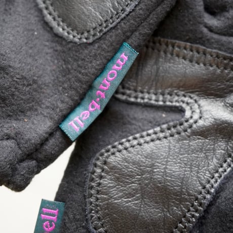 old mont-bell fingerless glove dead stock