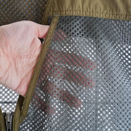 old mont-bell mesh vest