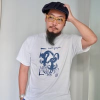 old mont-bell good print Tee