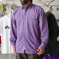 old mont-bell plaid shirt