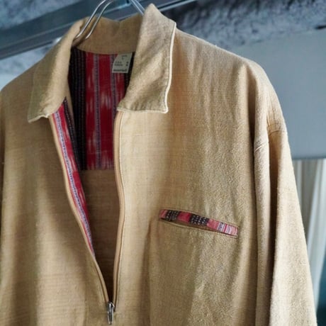 old mont-bell Guatemala zip shirt