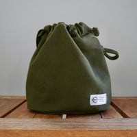 THE CORE OF THINGS × N.C reversible pouch bag solid 5