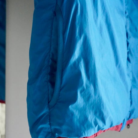 old mont-bell down vest  reversible
