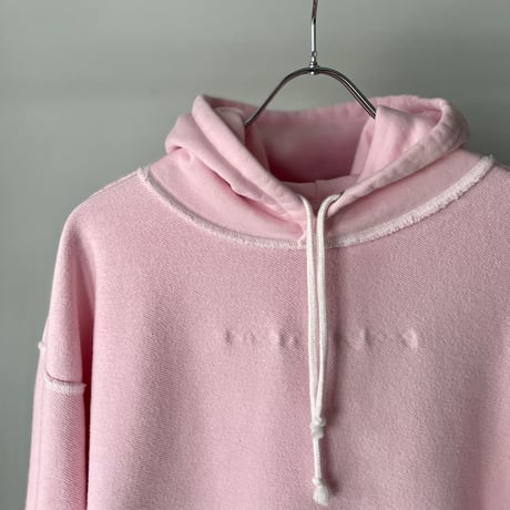 N.C.  "Goodbye Boredom"  HOODIE pink