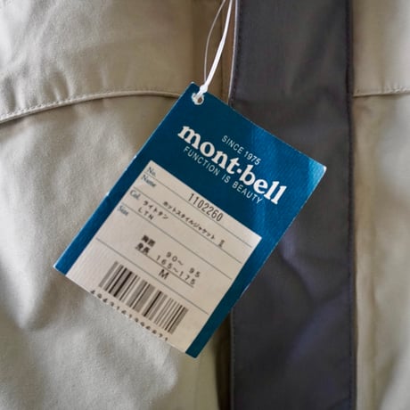 old mont-bell DRYTEC jacket OVAL LOGO