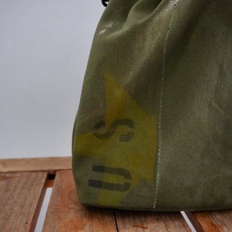 THE CORE OF THINGS × N.C reversible pouch bag stencil 1
