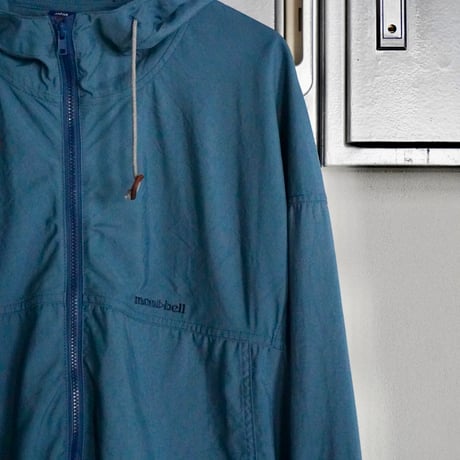 old mont-bell zip hoodie jkt