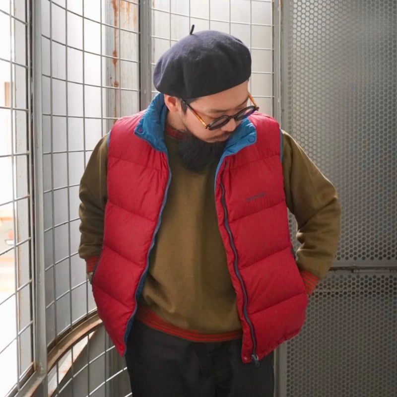 old mont-bell down vest reversible | HIGE OSAK