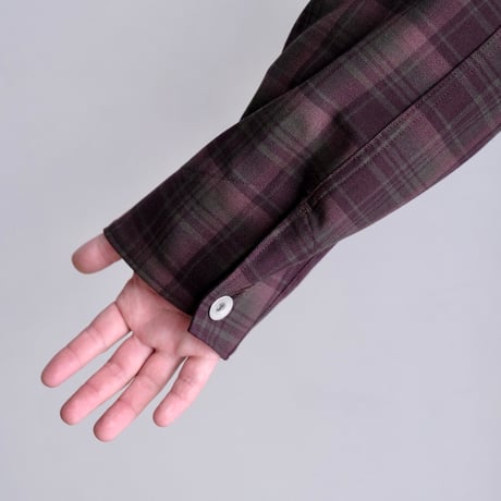 N.C.  "A.R SUIT"  brown plaid
