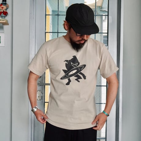 good print Tee  NINJA TUNE