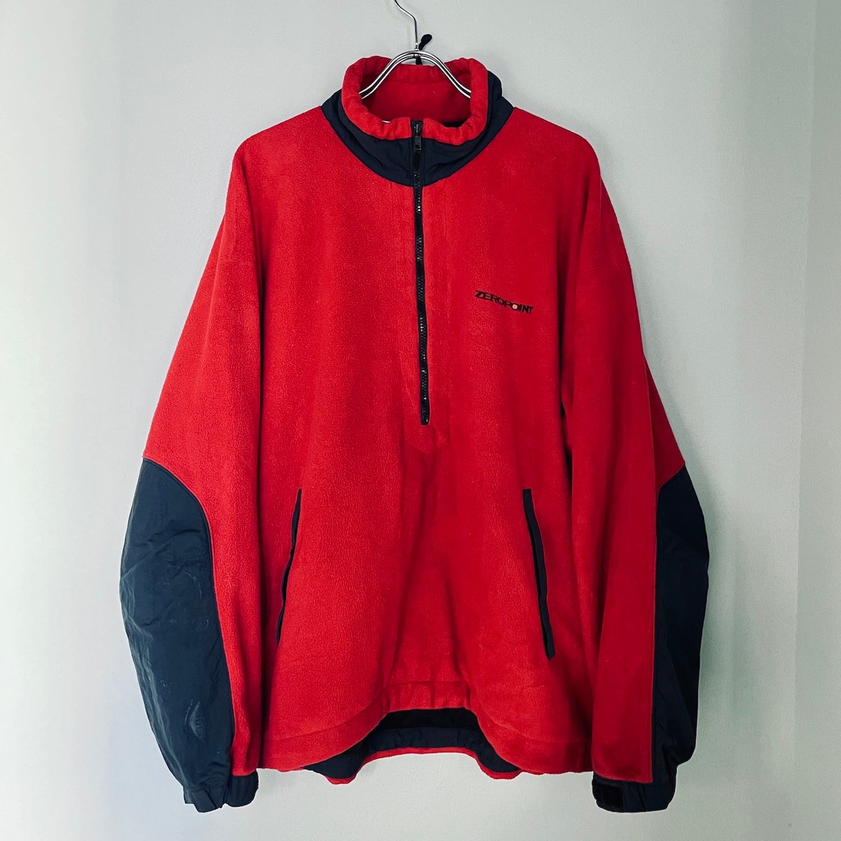old mont-bell ZERO POINT fleece half zip P/O |
