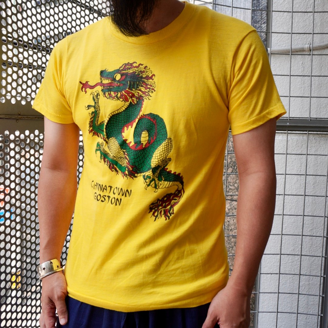 good print Tee dragon | HIGE OSAKA ONLINE STORE