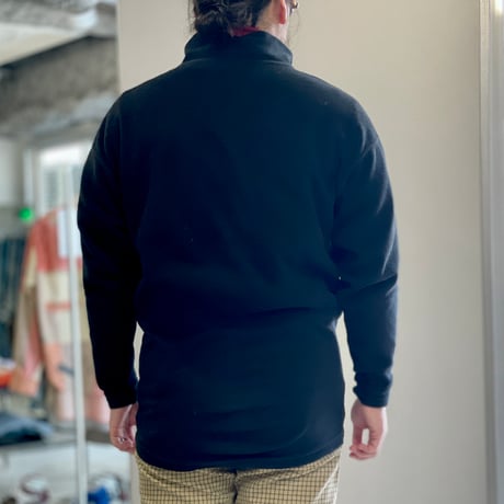 old mont-bell  half zip fleece P/O