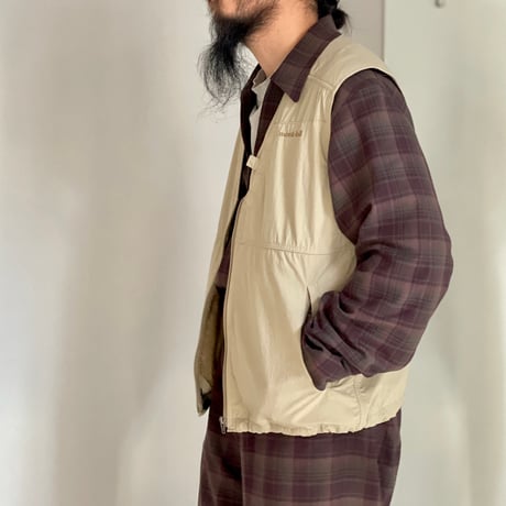 old mont-bell  zip vest