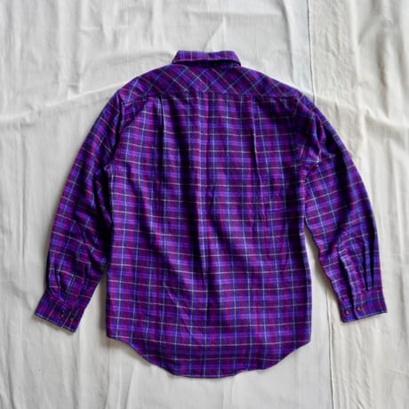 old mont-bell plaid shirt
