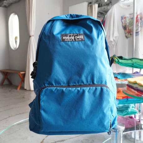 old mont-bell pocketable day pack  Blue