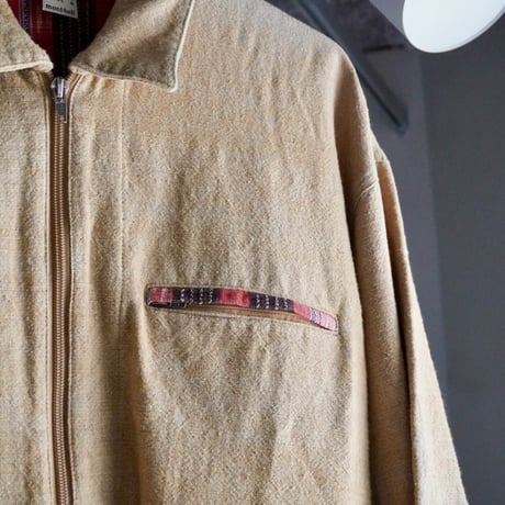 old mont-bell Guatemala zip shirt