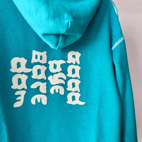 N.C.  "Goodbye Boredom"  HOODIE blue