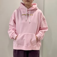 N.C.  "Goodbye Boredom"  HOODIE pink