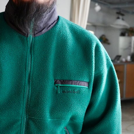 old mont-bell fleece jacket