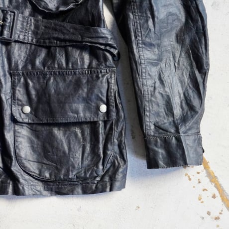 barbour international linen