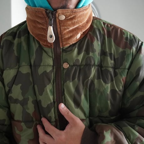 old mont-bell fishing jacket reversible