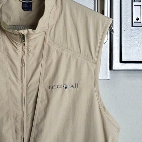 old mont-bell trekking vest