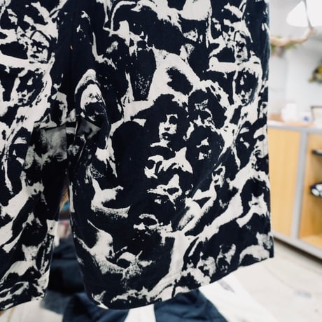 woodstock print shorts